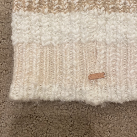 Free People Striped Beanie in Sugar - Picture 4 of 6
